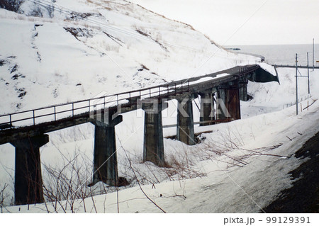 羽幌線　初山別－豊岬　金駒内川橋梁 99129391