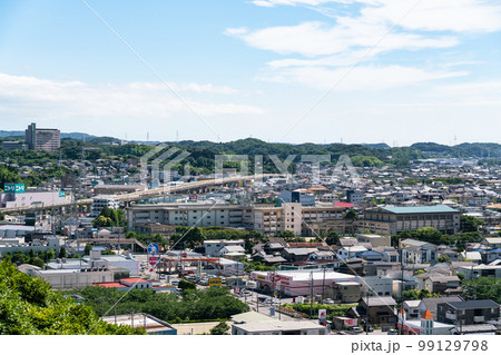 【千葉県】晴天の住宅街 【千葉県】晴天の住宅街 99129798