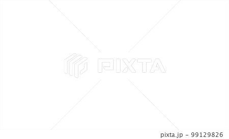 背景素材 真っ白のイラスト素材 [99129826] - PIXTA