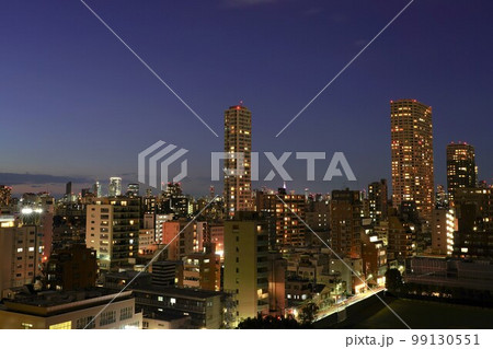 グランドプリンスホテル新高輪より白金台方面の夜景 グランドプリンスホテル新高輪より白金台方面の夜景 99130551