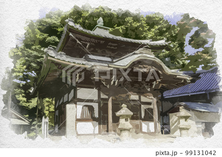 朝護孫子寺　経蔵堂　奈良県生駒郡平群町 99131042