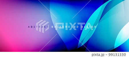 Dynamic trendy simple fluid color gradient abstract background with line effects. Vector Illustration For Wallpaper, Banner, Background, Card, Book Illustration, landing page 99131330
