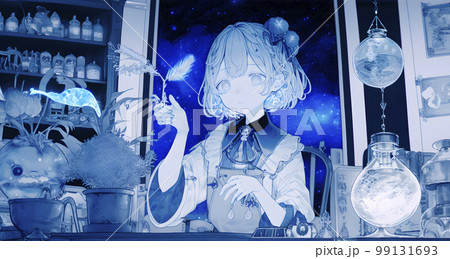 実験に夢中の少女 錬成・占星術「AI生成画像」 実験に夢中の少女 錬成・占星術「AI生成画像」 99131693