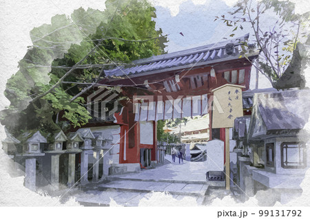 朝護孫子寺 赤門 奈良県生駒郡平群町 朝護孫子寺 赤門 奈良県生駒郡平群町 99131792