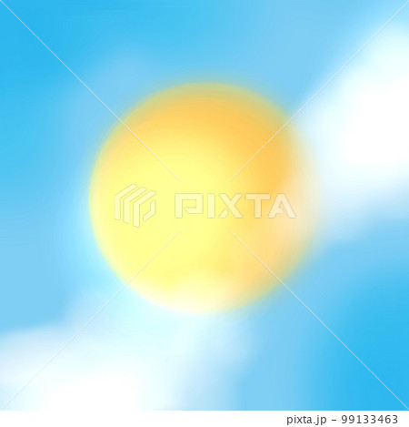 太陽の背景イラスト(2) 99133463