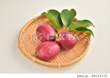 むべ　ムベ　アケビ科　ムベ属　秋の味覚　秋イメージ 99133770