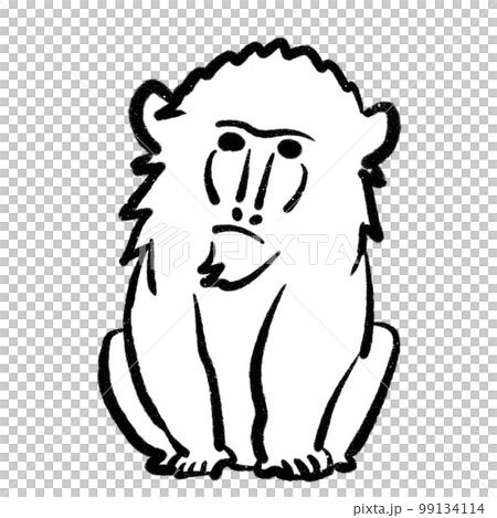 山魈插圖著色頁 山魈插圖著色頁 99134114