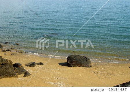 熊本県宇城市三角町　戸馳島の若宮海水浴場 99134487