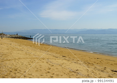 熊本県宇城市三角町　戸馳島の若宮海水浴場 99134491