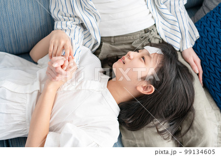 体調不良 発熱 親子 体調不良 発熱 親子 99134605