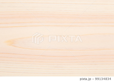 木目の背景素材（ヒノキ材の木目） 99134834