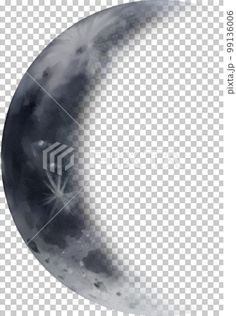 watercolor moon watercolor moon 99136006