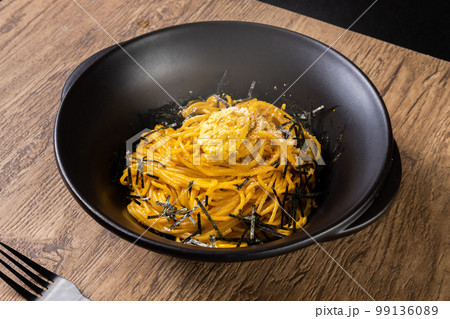 ウニのパスタ　Sea urchin pasta, spaghetti photo 99136089