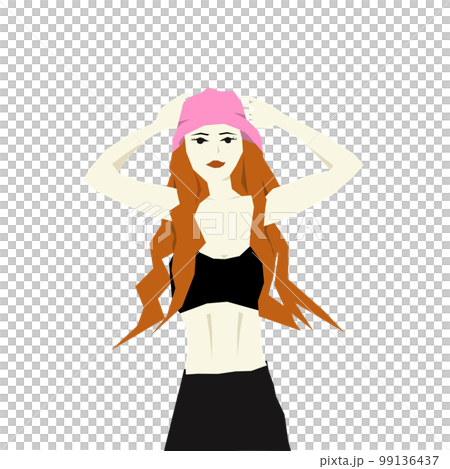 開始學跳舞的健康女性 開始學跳舞的健康女性 99136437