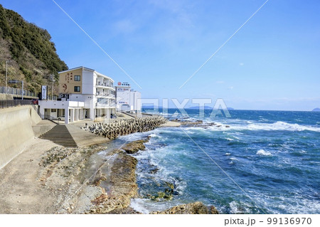 南知多町 国道247号線 まるは食堂付近 南知多町 国道247号線 まるは食堂付近 99136970