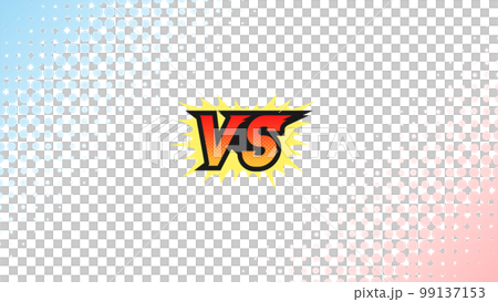 VSマークと対決背景のイラスト素材 [99137153] - PIXTA