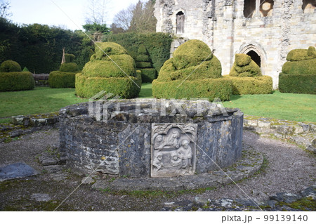 英国,ウエンロックプラオリー,WENLOOK PRIORY,修道院跡 99139140