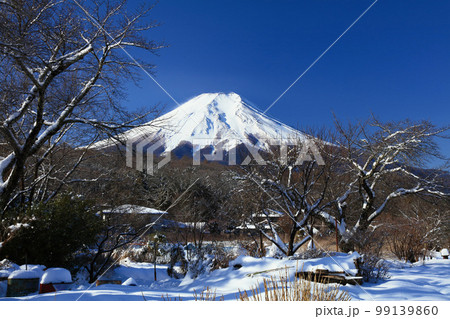 忍野村原風景 忍野村原風景 99139860