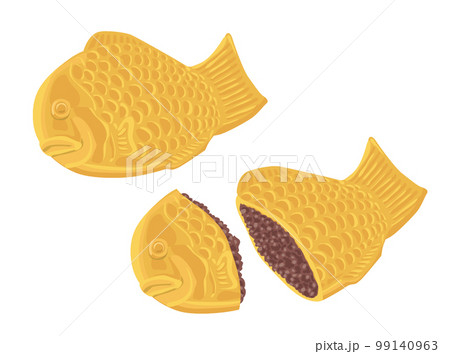 たい焼きのイラスト 99140963