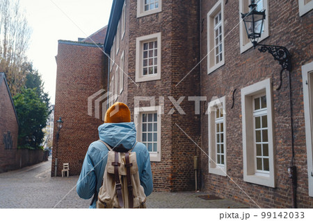 winter travel to Dusseldorf, Germany 99142033