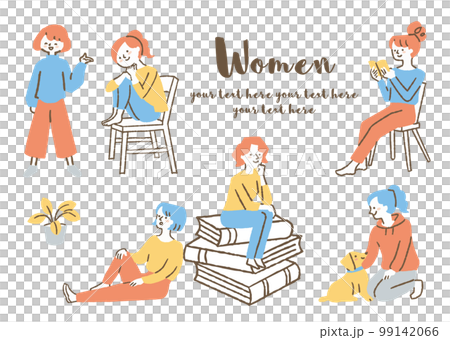 女性たちの休日_色 99142066