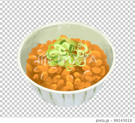 納豆插圖 納豆插圖 99143018