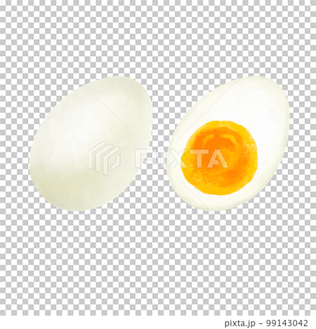 ゆでたまご　ゆで卵　半熟 99143042
