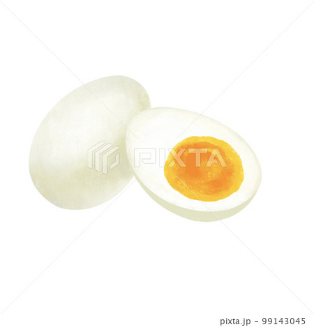 ゆでたまご ゆで卵 半熟 ゆでたまご ゆで卵 半熟 99143045