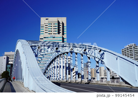 東京都市風景　永代橋 99145454