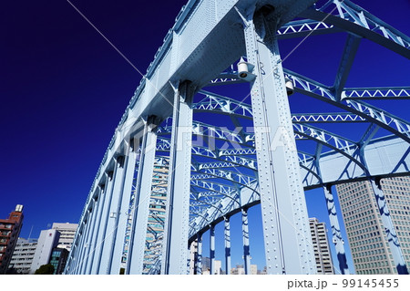 東京都市風景 永代橋 東京都市風景 永代橋 99145455
