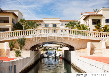 30.03.2022 Punta Cana Cap Cana Dominican Republic Canal to Marina 30.03.2022 Punta Cana Cap Cana Dominican Republic Canal to Marina 99146443