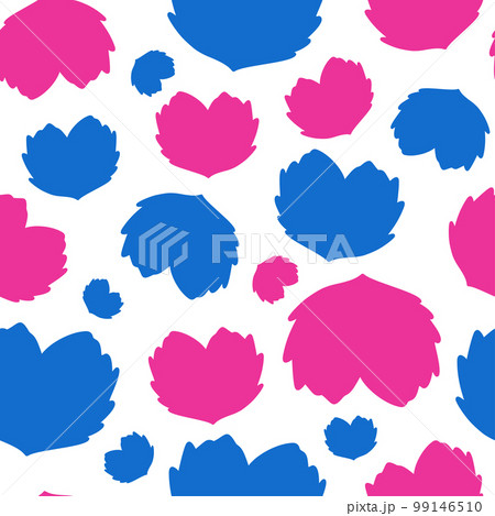Pattern Huggy Wuggy and Kissy Missy. Hearts Vector Pattern Huggy Wuggy and Kissy Missy. Hearts Vector 99146510
