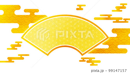 和風なデザイン素材シリーズ 99147157