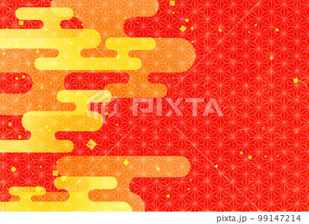 和風なデザイン素材シリーズ 99147214