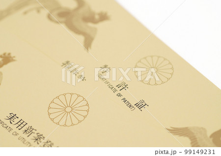 特許証と実用新案登録証 99149231