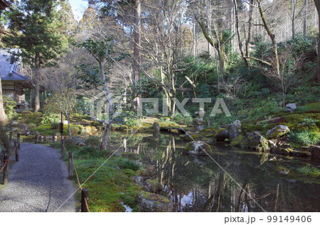 弁天池の風景_大原三千院_有清園 弁天池の風景_大原三千院_有清園 99149406