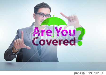 Insurance concept with the question are you covered 99150404
