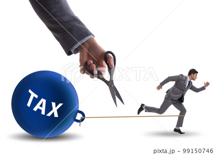 Concept of paying all the taxes 99150746