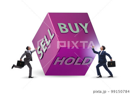 Trader with three options of buy sell and hold Trader with three options of buy sell and hold 99150784