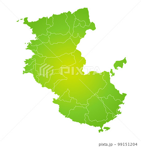 和歌山県と市町村地図