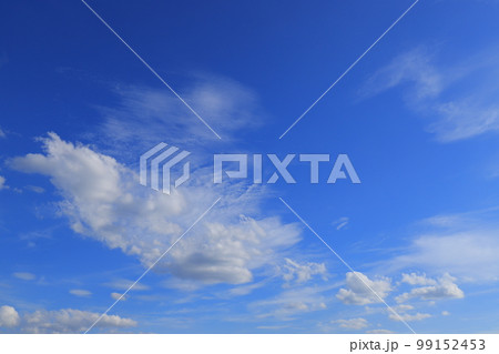 青い空と白い雲 青い空と白い雲 99152453
