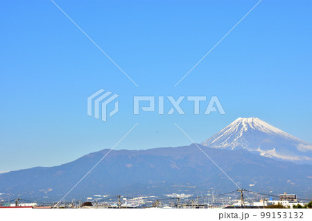 三島から見た富士山 三島から見た富士山 99153132