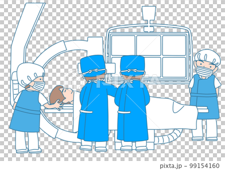 血管造影検査 99154160