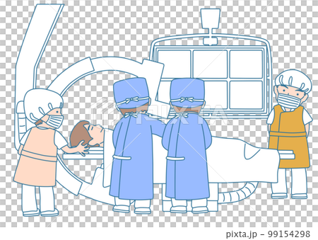 血管造影検査 99154298