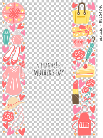 母親節圖標圖框 99154746