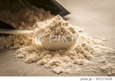 プロテインパウダー　プロテインのイメージ素材 99157609