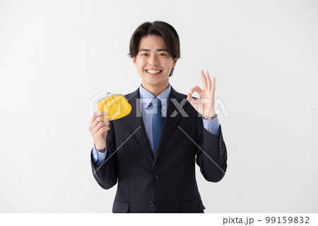 ビジネスマン　財布　がま口　OK 99159832