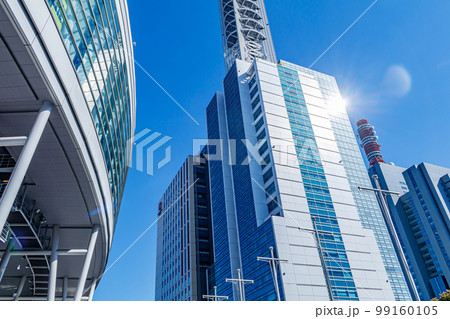 【埼玉の都市風景】さいたま新都心の高層ビル群 99160105
