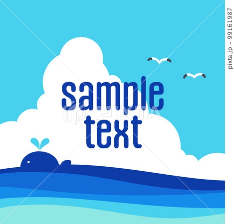 ウェブバナー_海とくじら ウェブバナー_海とくじら 99161987