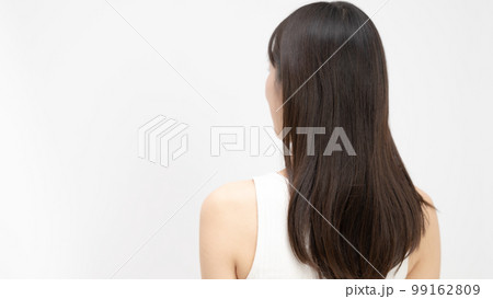 女性　ロングヘア　後姿 99162809